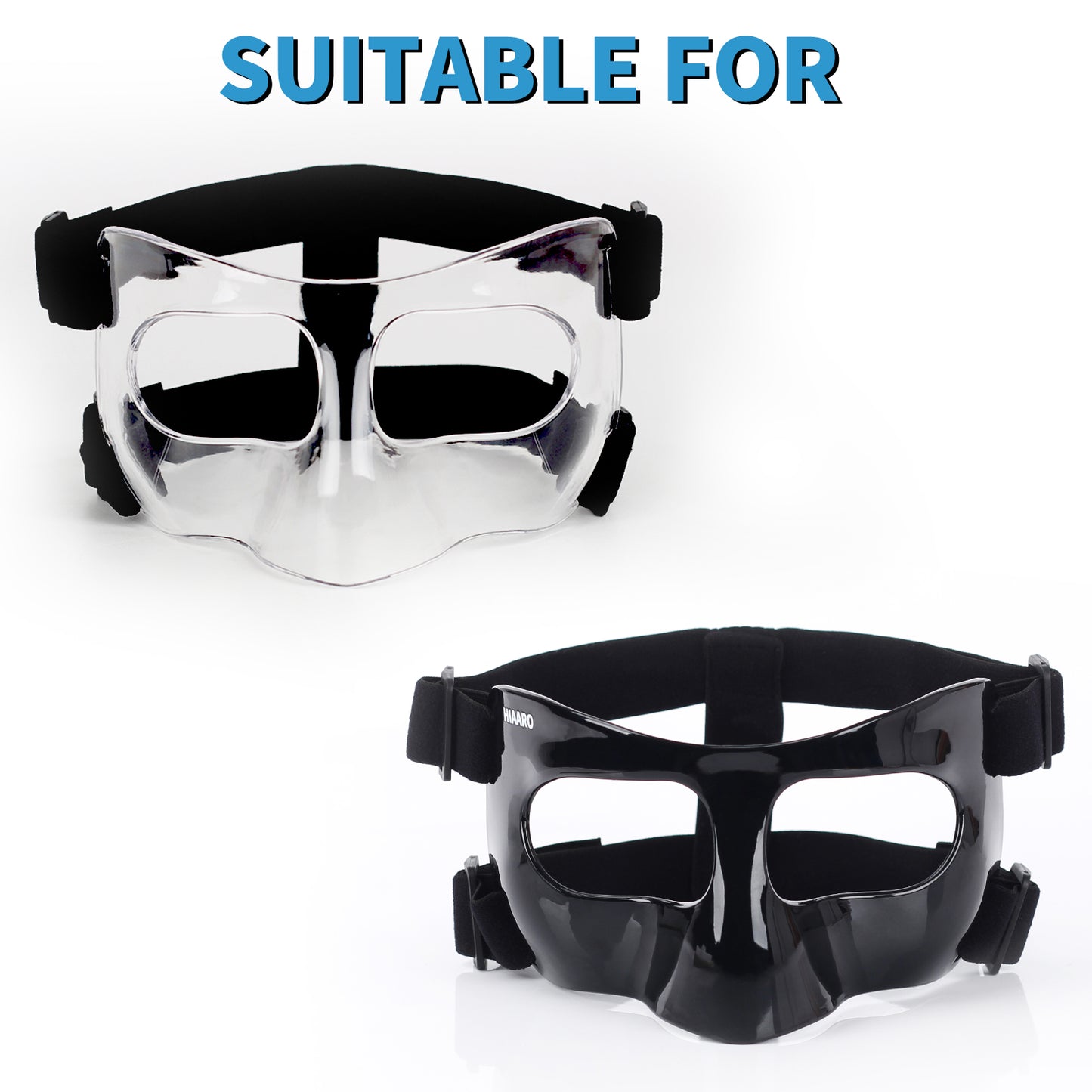Nose Guard Pads, Face Shield Masks Pads for Soccer, Basketball, and Other Sports Protect
