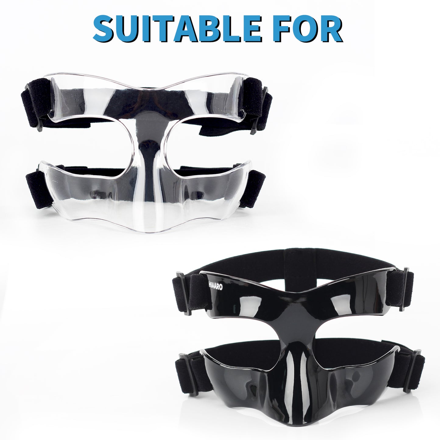 Nose Guard Pads, Face Shield Masks Pads for Soccer, Basketball, and Other Sports Protect