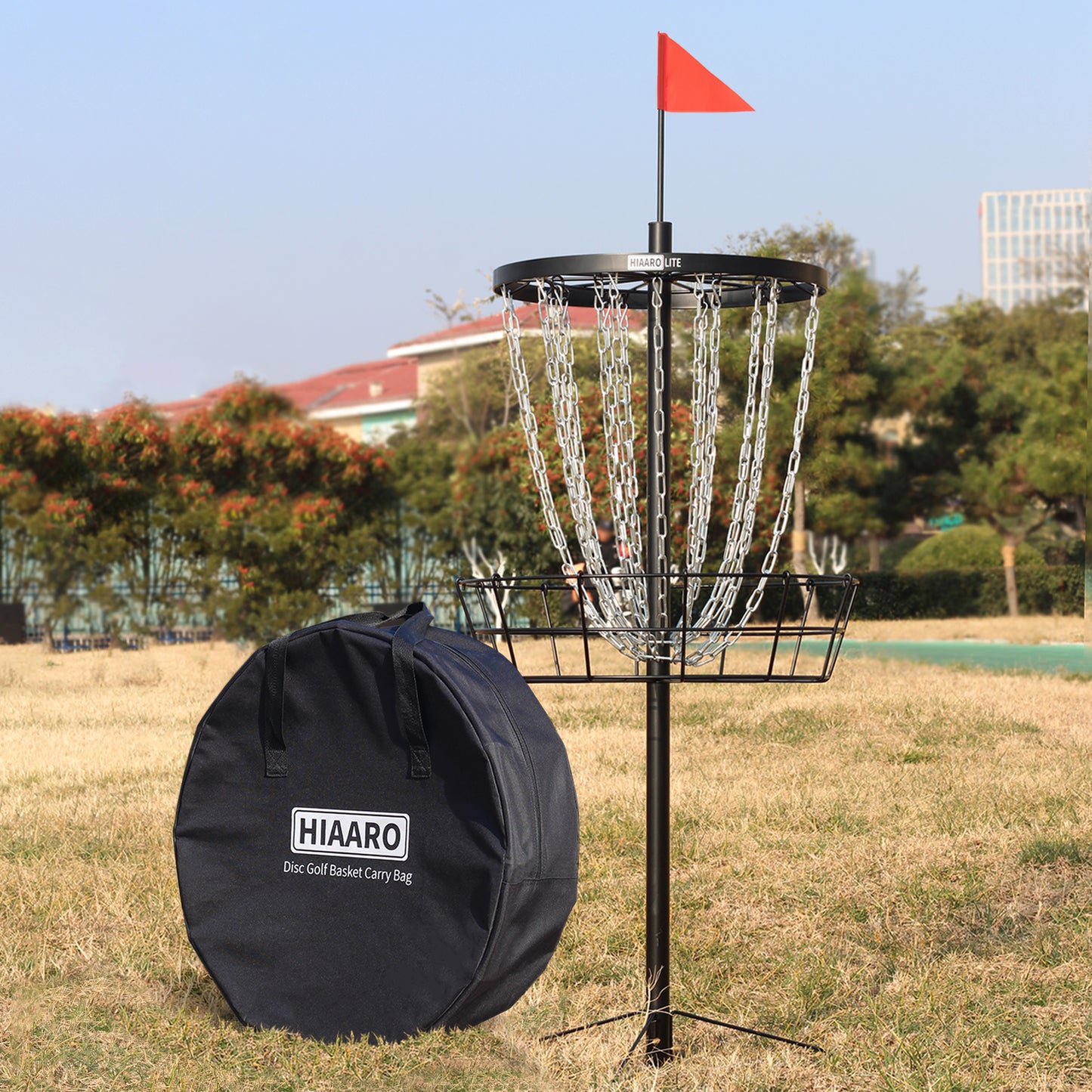 Disc Golf Basket Carrying Bag, Frisbee Golf Portable Water Resistant Transit Bag