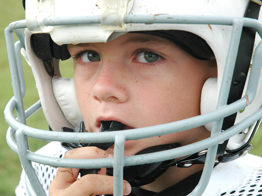 6-Pack Sports Mouthguard with Straps and Case, Adult & Youth Mouthpiece, for Football, Hockey, Boxing, MMA, Basketball